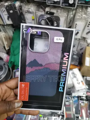 Magnetic Fiber Case iPhone 15 Pro Case