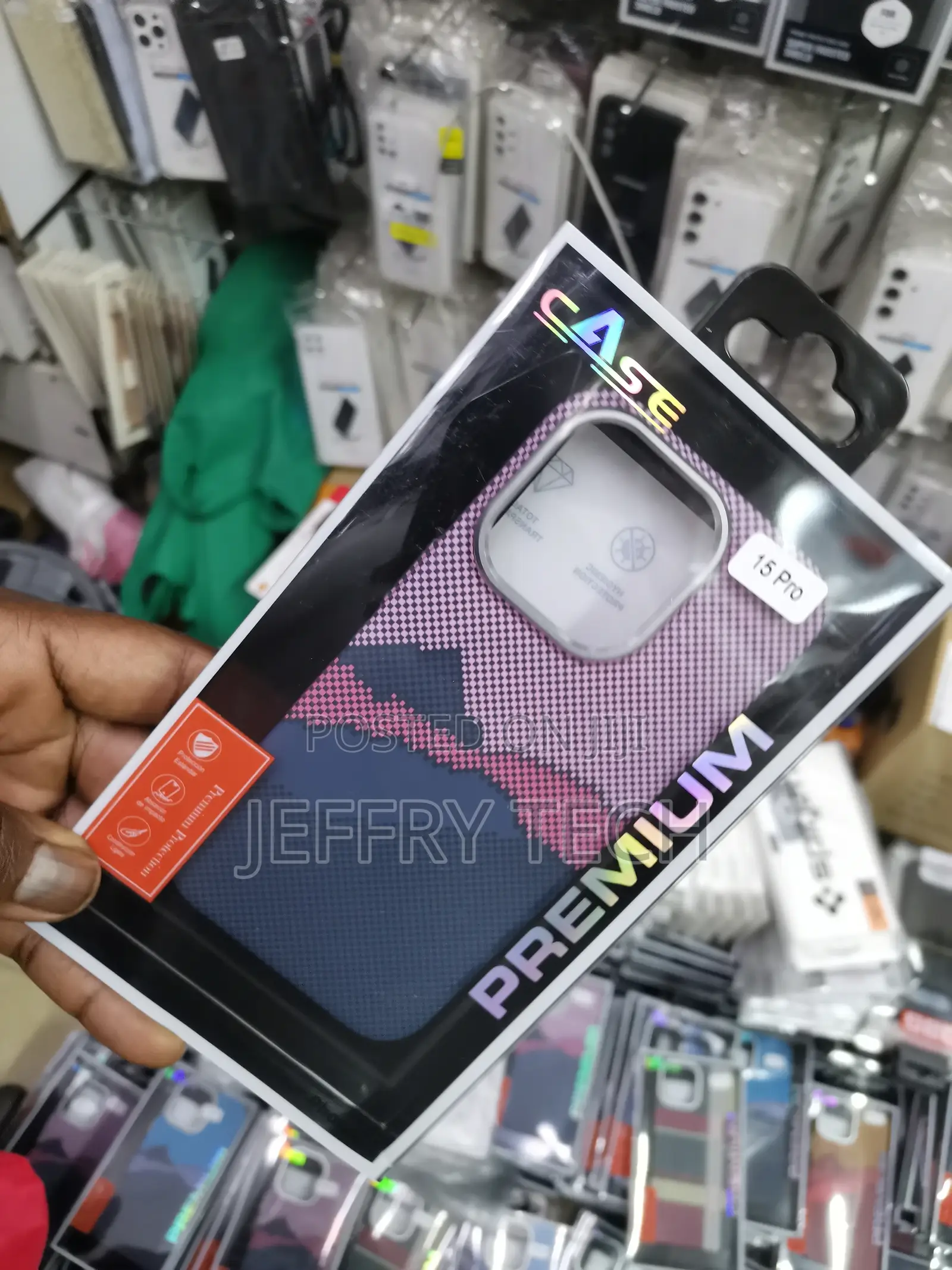 Magnetic Fiber Case iPhone 15 Pro Case