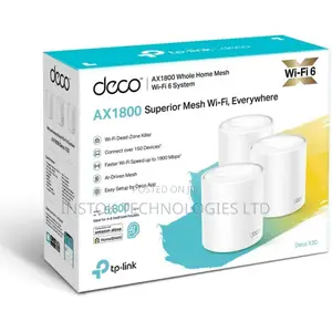 Tp-Link Deco X20 AX1800 Whole Home Mesh Wi-Fi 6 System - 3 P