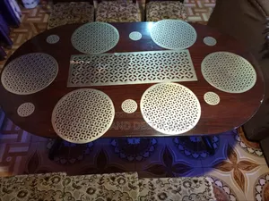 Table Mats Set Available in Gold and Silver