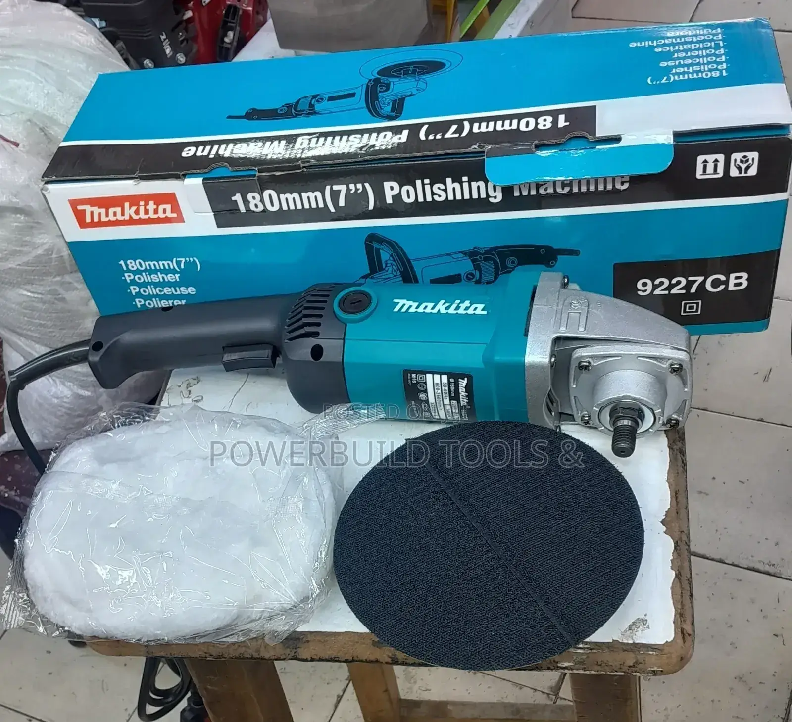 180mm Makita Angle Polisher