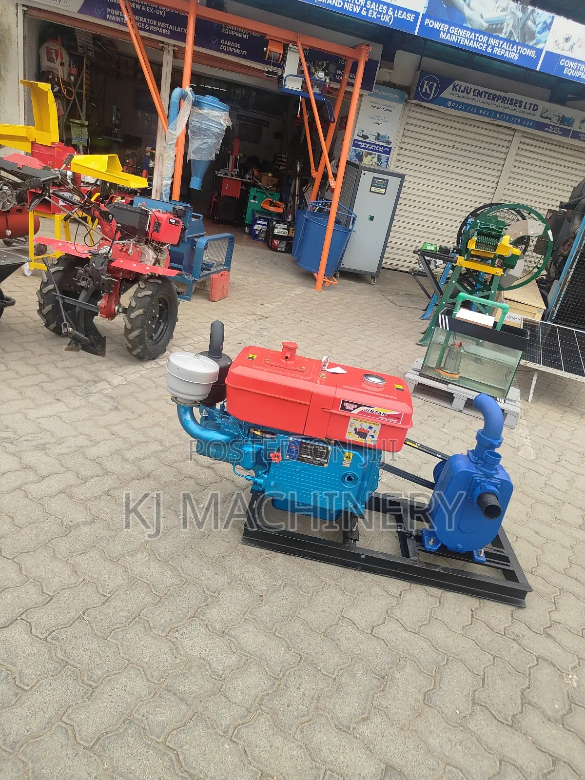 Diesel Highpressure Water Pump With JD 20hp Engine