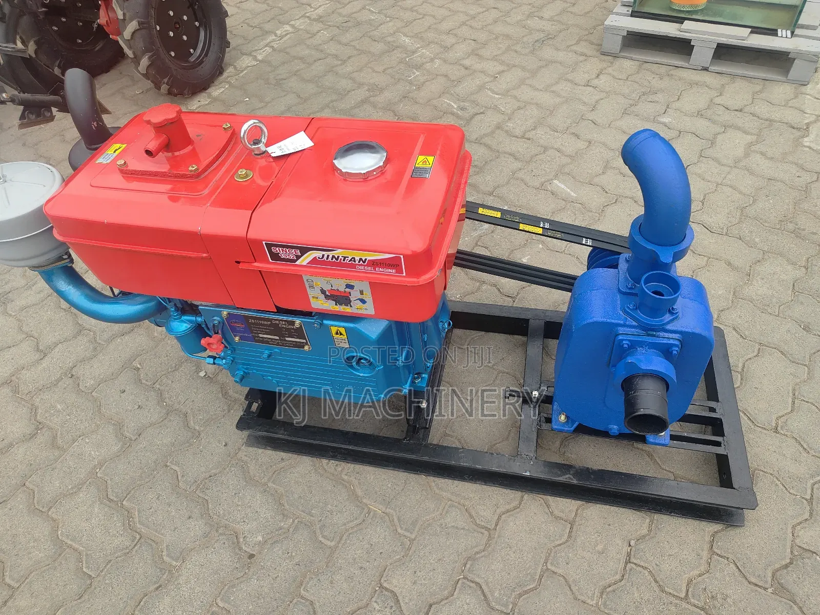 Diesel Highpressure Water Pump With JD 20hp Engine