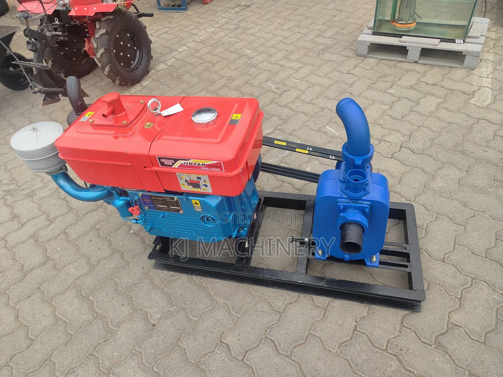 Diesel Highpressure Water Pump With JD 20hp Engine