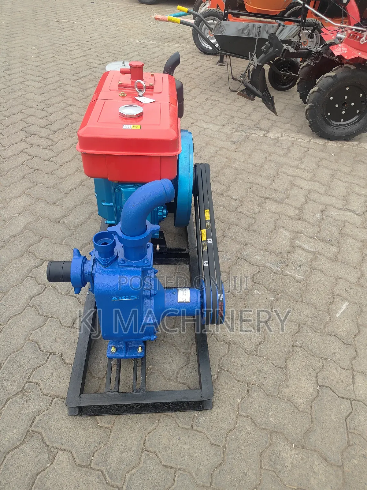 Diesel Highpressure Water Pump With JD 20hp Engine