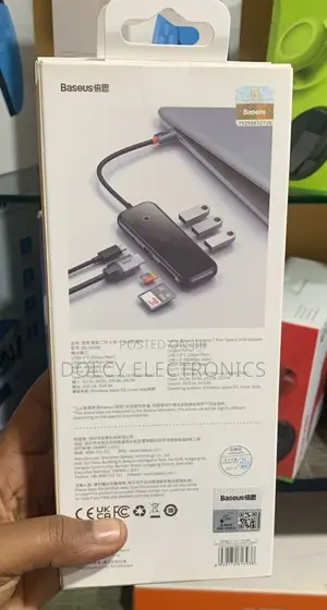 Baseus Acmejoy 7-Port Type-C HUB Adapter