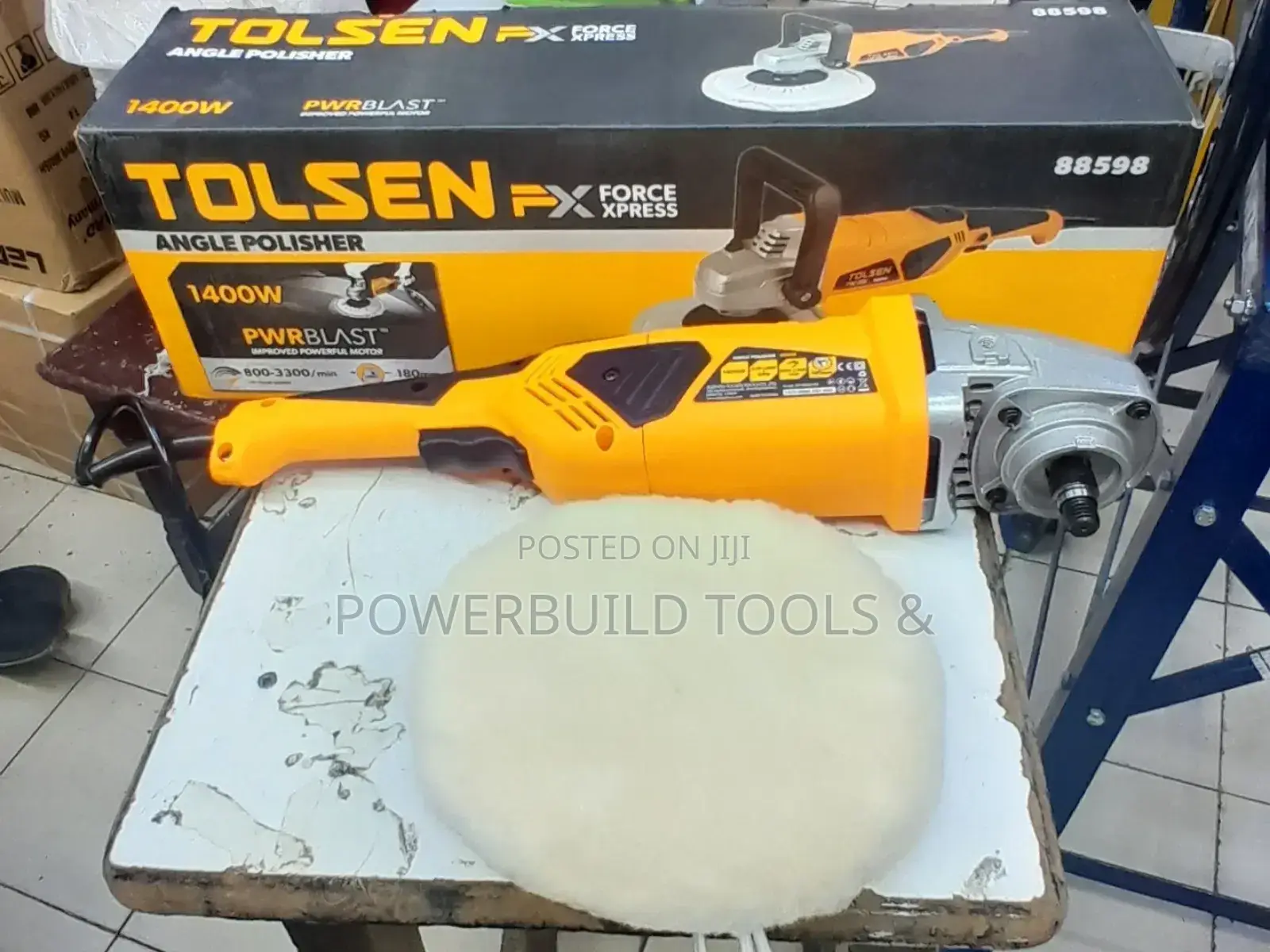 1400watts Tolsen Angle Polisher