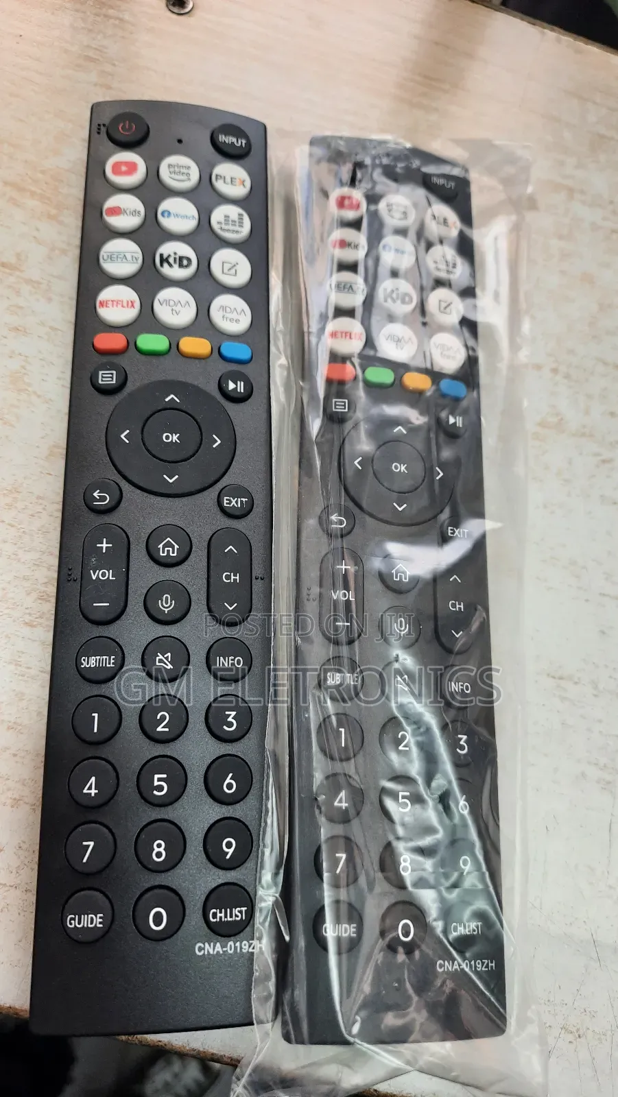 Hisense (CNA-019ZH)Smart TV Remote.