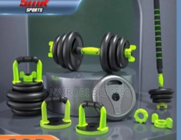 6 in 1 30kgs Adjustable Dumbells Set - main view