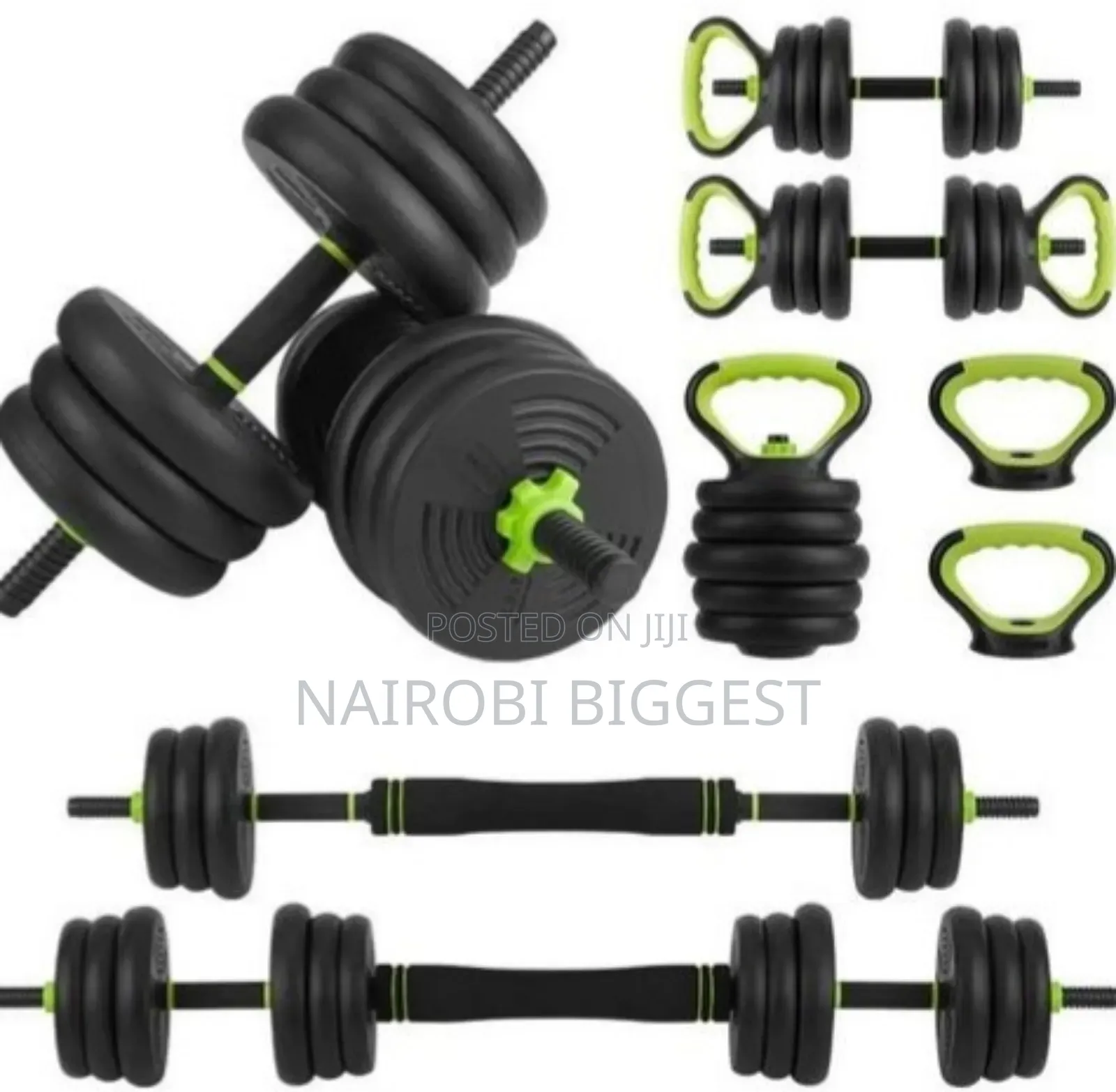 Amazing 30kgs 6 In 1 Dumbell Set