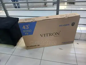 Vitron 4388-Fs 43"Inch FHD Frameless Smart/Android Tv