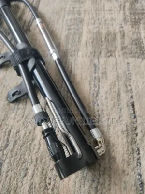 Travel Size Alloy Bicycle General Use Pump- 30cm Long