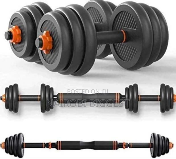 50kgs Adjustable 6 In 1 Set Of Dumbells