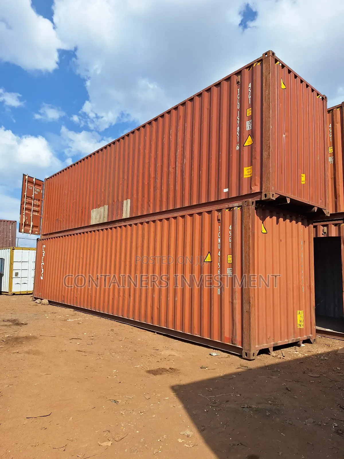 Clean 40ft Containers for Sale - Container Investment Kenya
