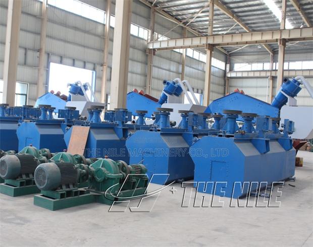 Copper Ore Froth Flotation Concentration Processing Plant - main view