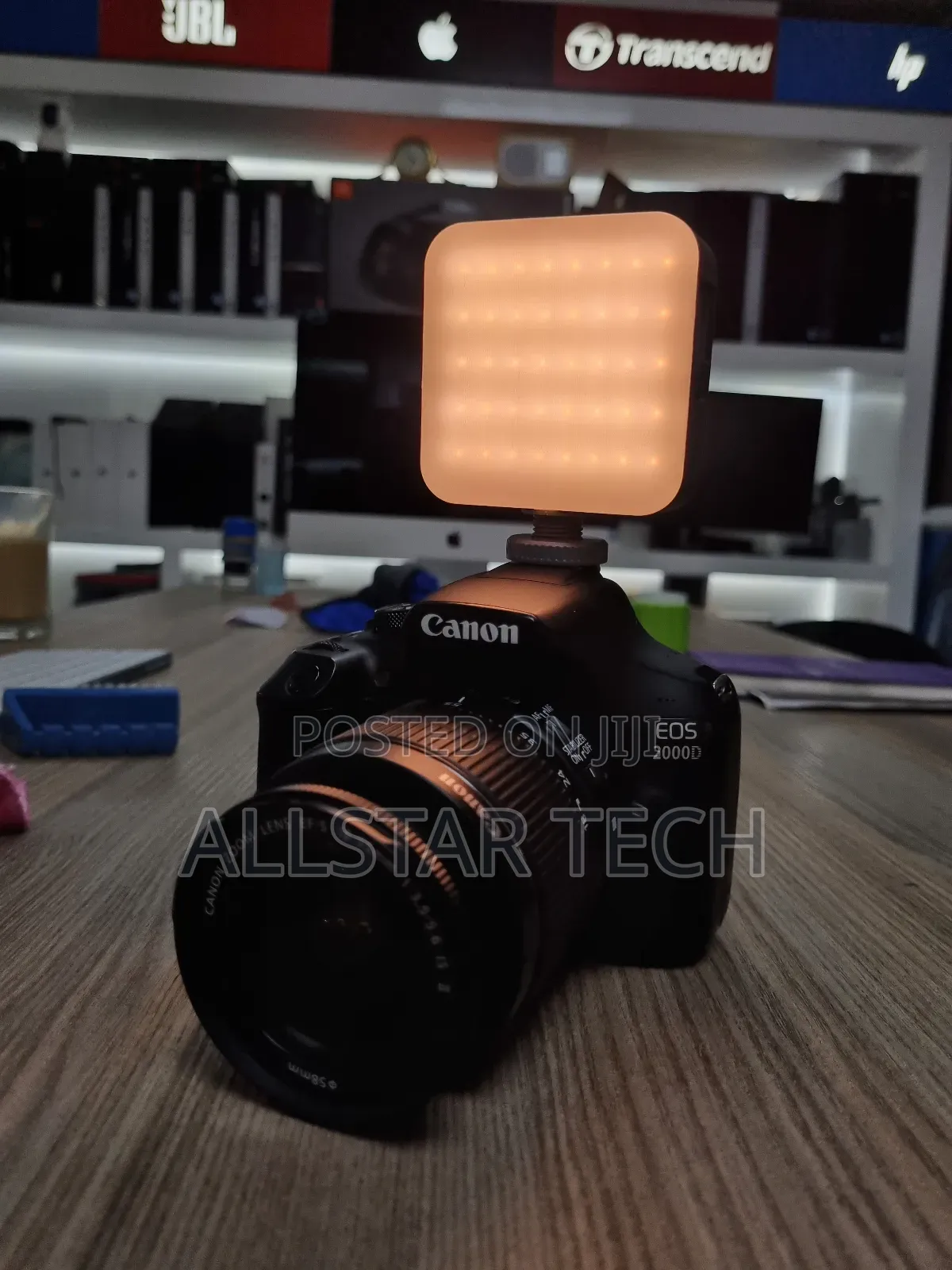 Canon EOS Rebel T7 DSLR Camera With 18-55mm Lens