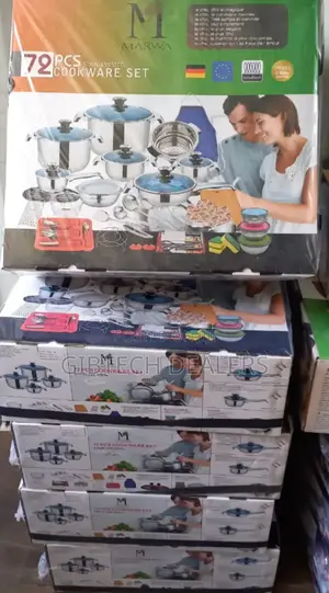 Marwa 72 PCS Marwaa Cookware Set
