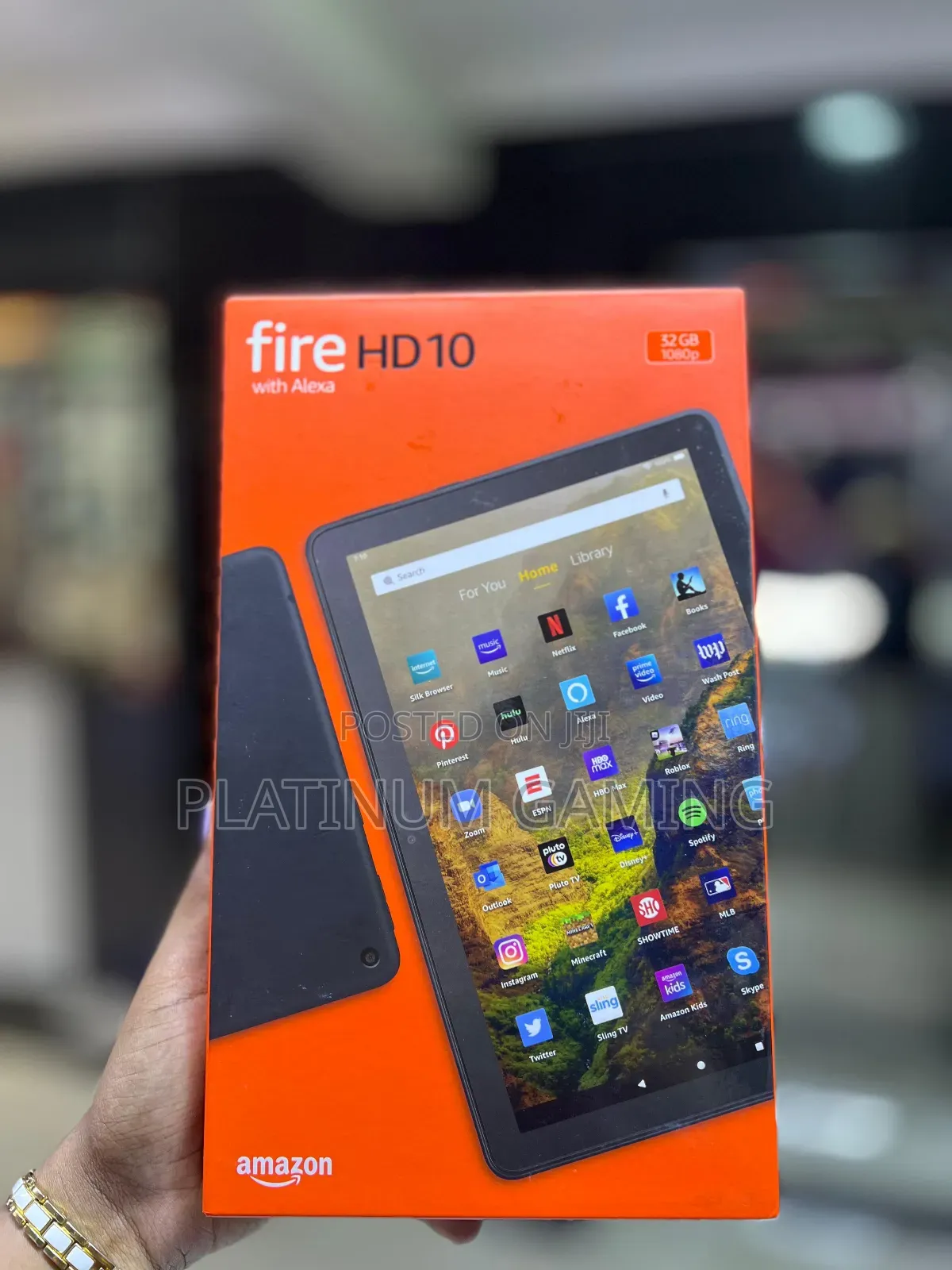 New Amazon Fire HD 10 32 GB Black