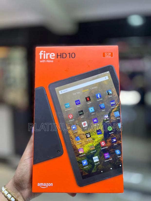 New Amazon Fire HD 10 32 GB Black - thumbnail 2