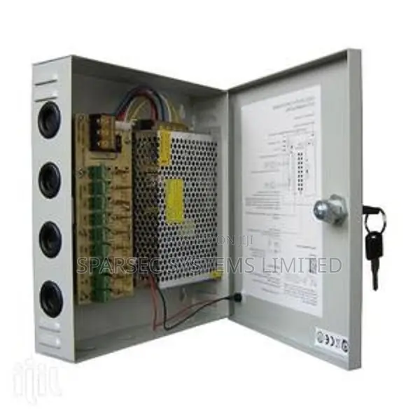 10 Amps Closed CCTV Power Supply. 12V10A