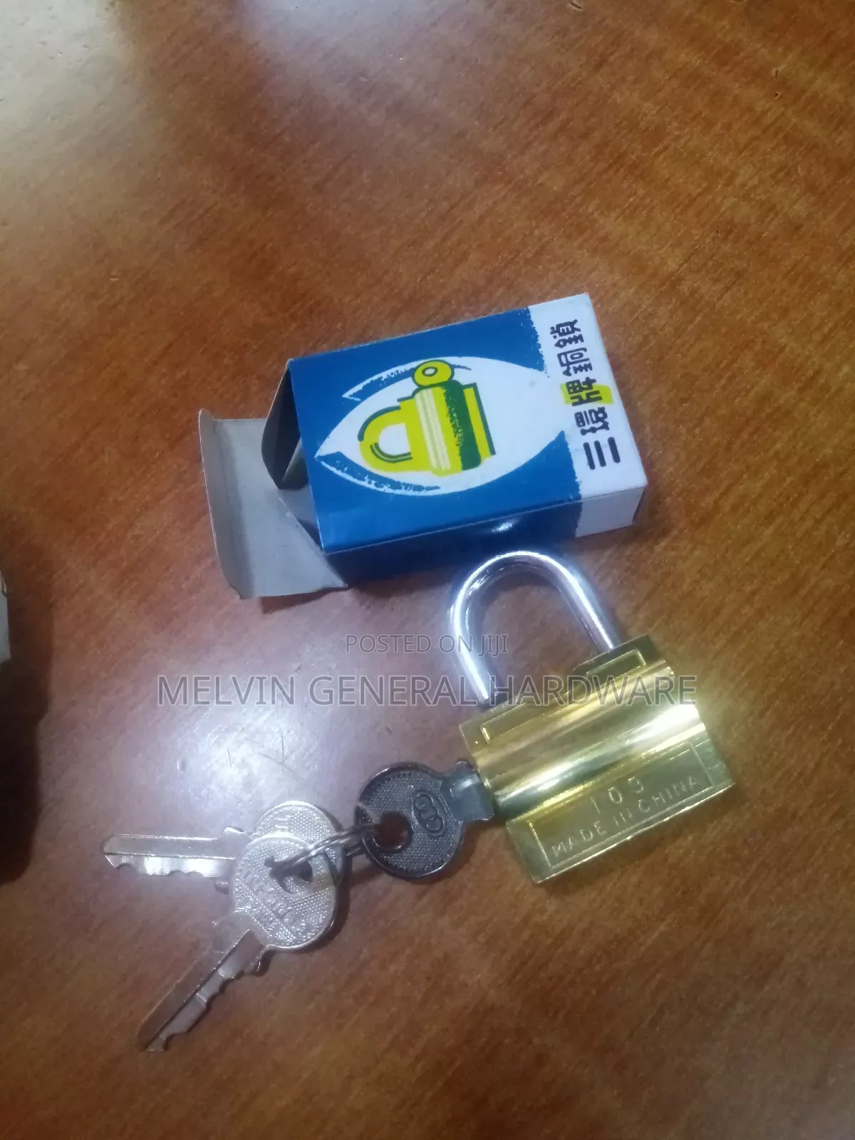 Tri_circle Side Padlock 103