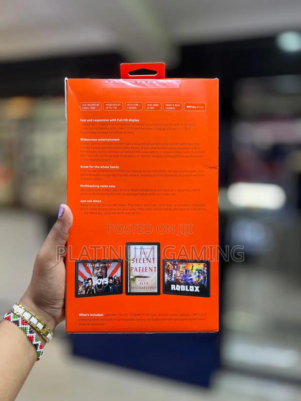 New Amazon Fire HD 10 32 GB Green - thumbnail 3