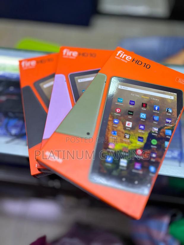 New Amazon Fire HD 10 (2021) 32 GB Pink - main view