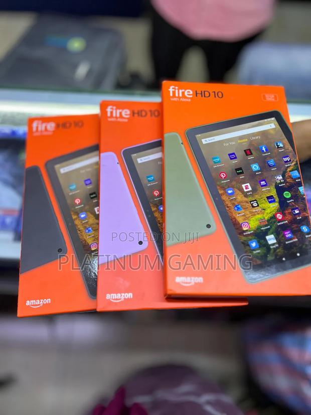 New Amazon Fire HD 10 (2021) 32 GB Pink - thumbnail 3