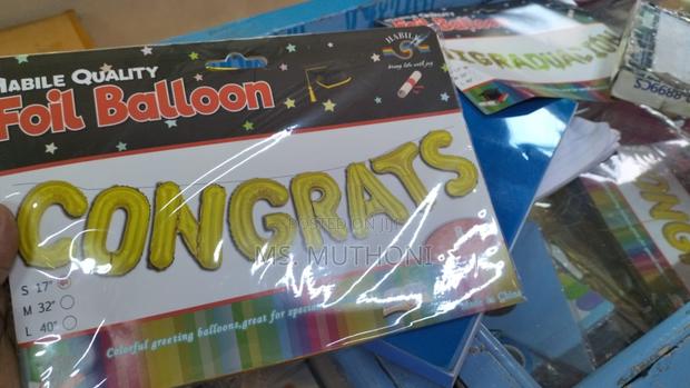 Gold Letter Congrats Banner - thumbnail 2