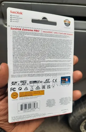 Sandisk 128gb Extreme Pro Microsd Uhs-I Card C10,U3,V30,A2