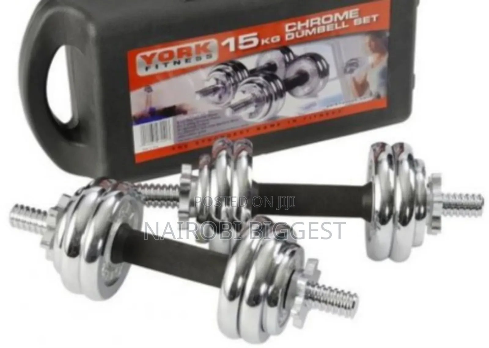 York 15kgs Adjustable Dumbells