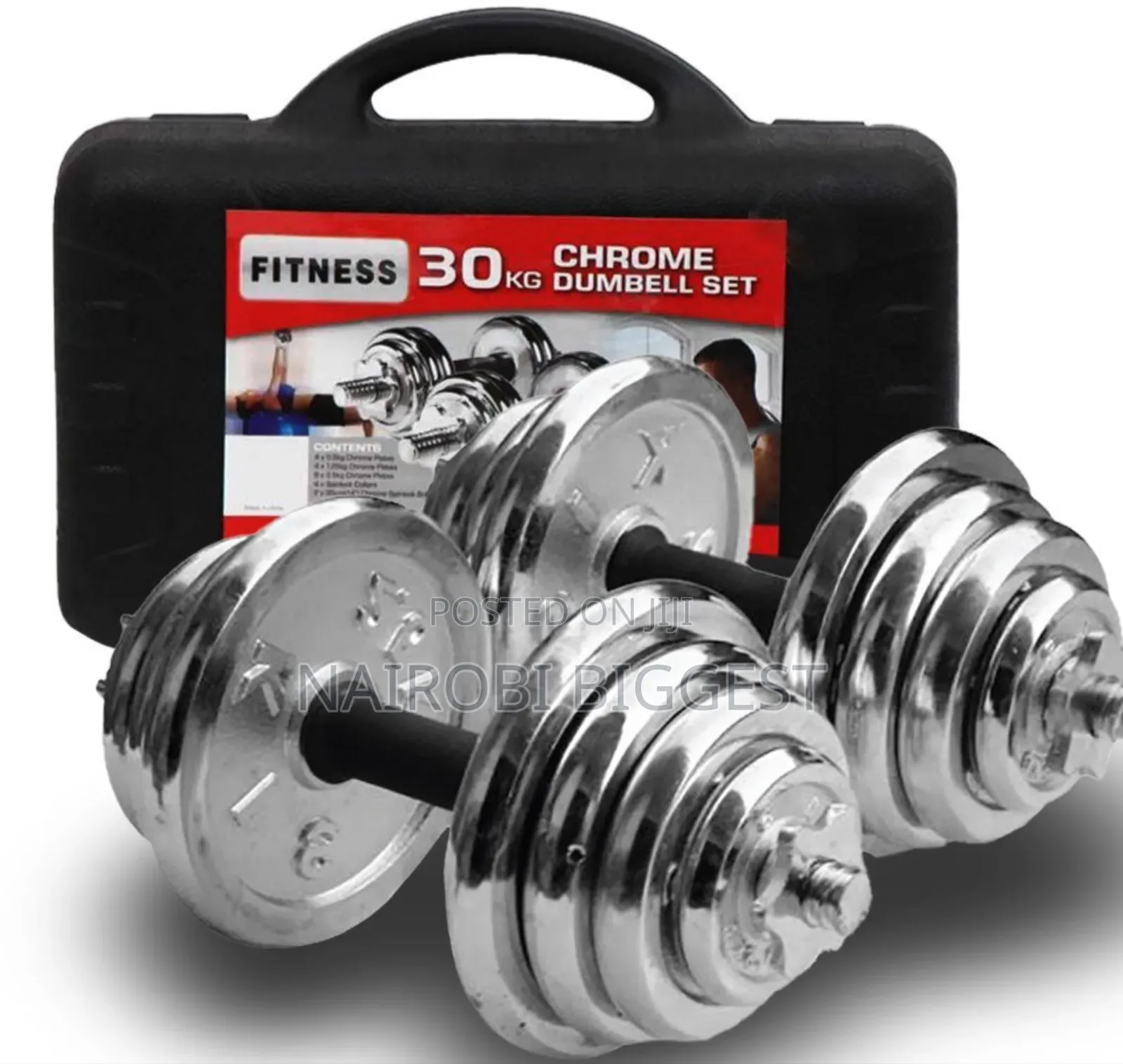 York 30kgs York Dumbell Set