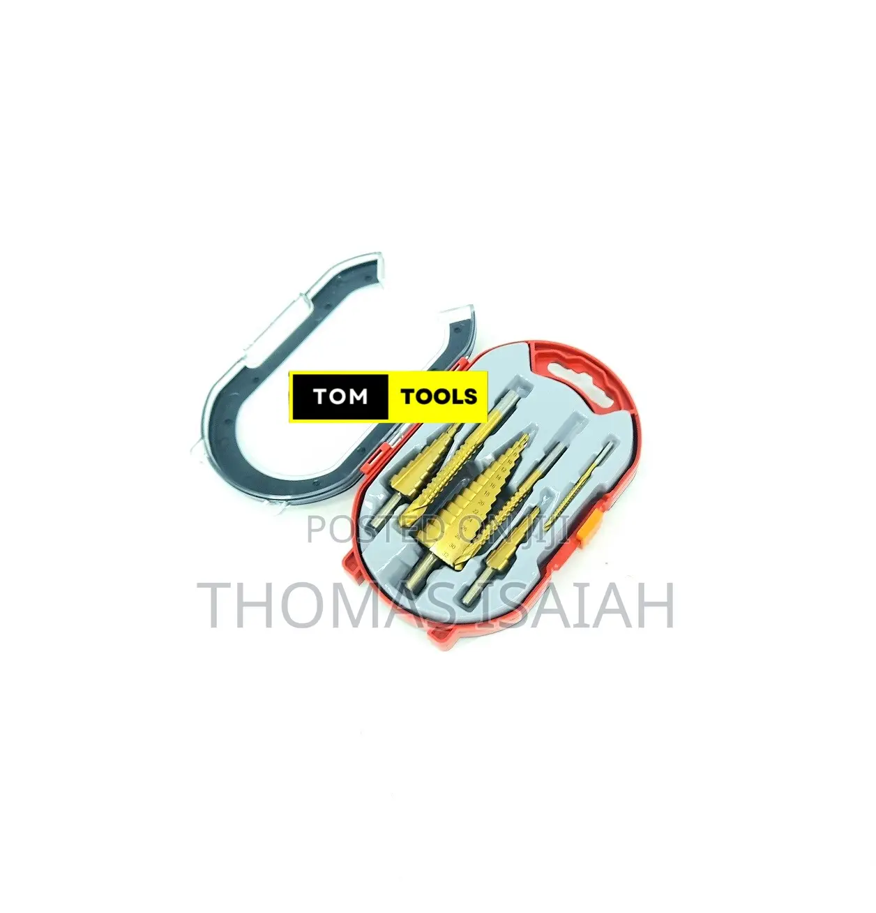 6pcs HSS Step Drill Bit Set 4-12mm, 4-20mm, 4-32mm