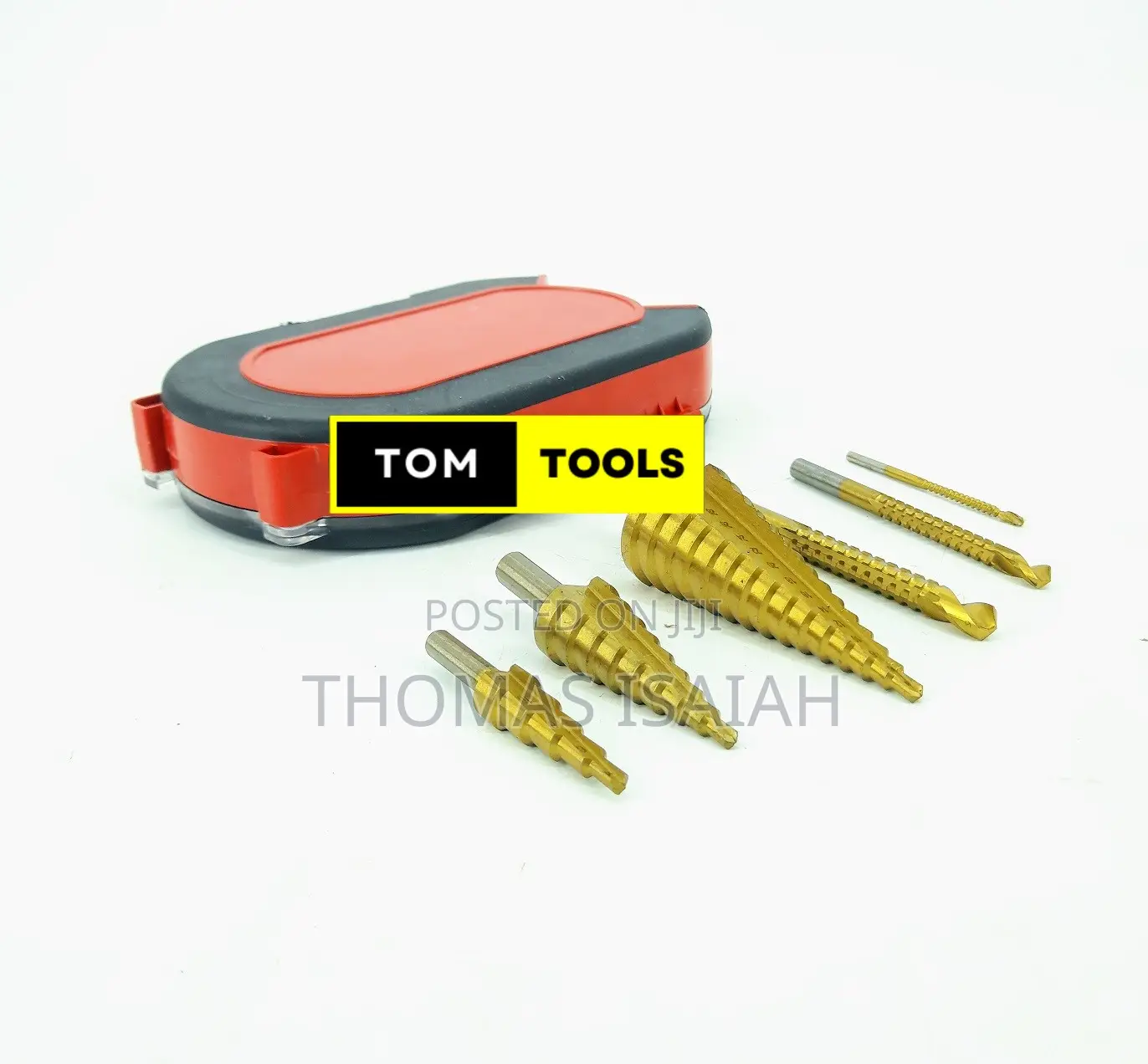 6pcs HSS Step Drill Bit Set 4-12mm, 4-20mm, 4-32mm