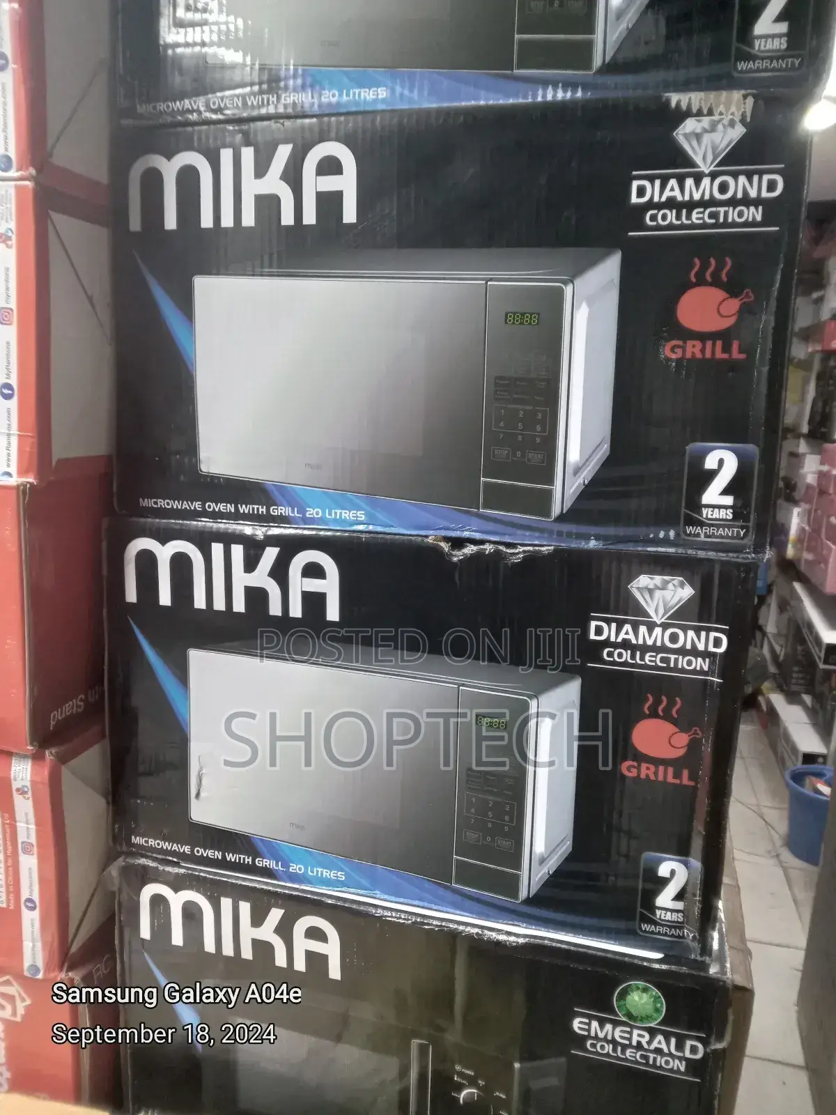 Microwave Mika With Grill