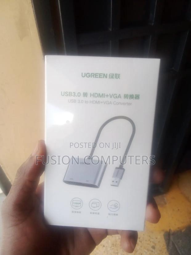 UGREEN USB 3.0 to HDMI + VGA Converter - CM449