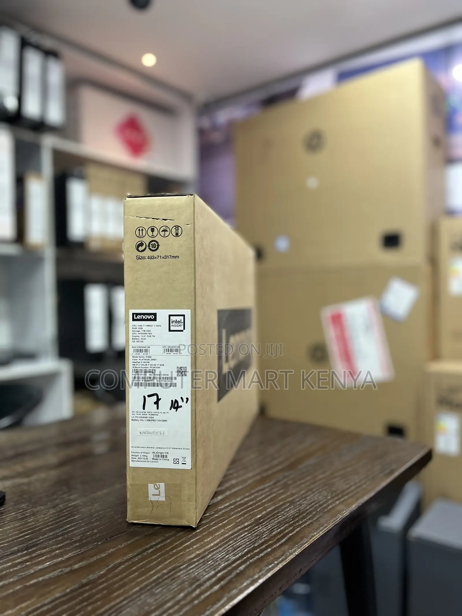 New Laptop Lenovo Ideapad 3 8GB Intel Core I7 HDD 1T