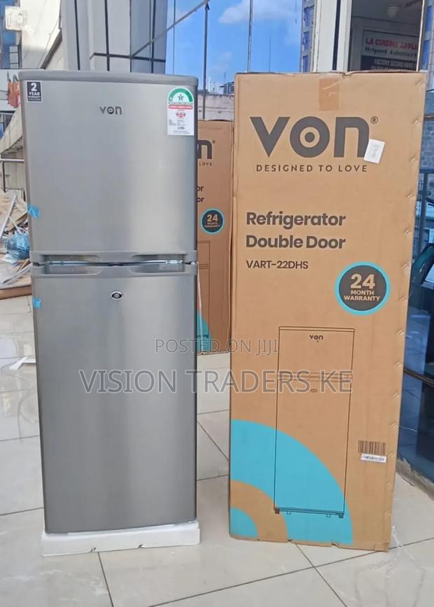 138ltrs Von- Hotpoint 138l 2 Door Fridge-Refrigerator.