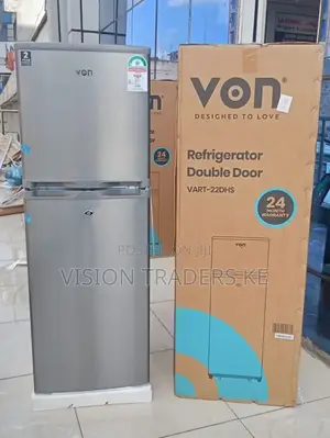 138ltrs Von- Hotpoint 138l 2 Door Top Freezer Refrigerator.