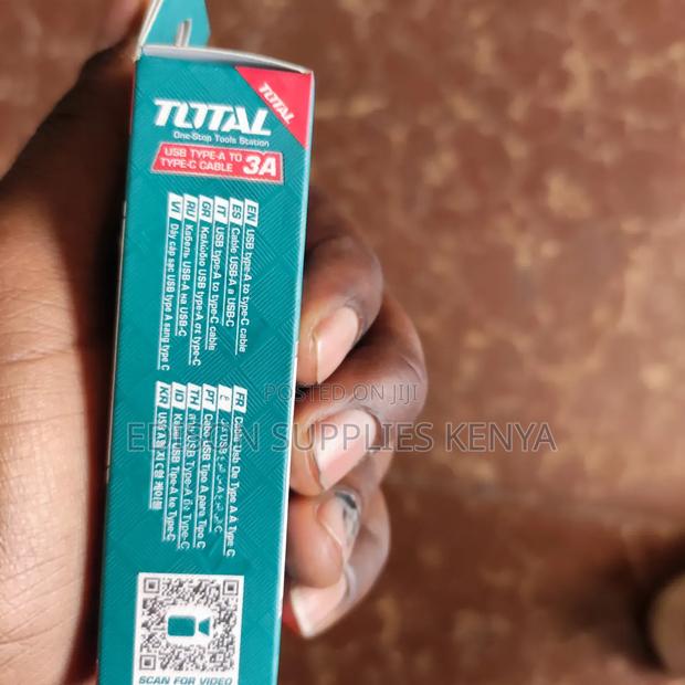 Total USB Type-C Cable, USB Charger Cable 1 Metre - thumbnail 3