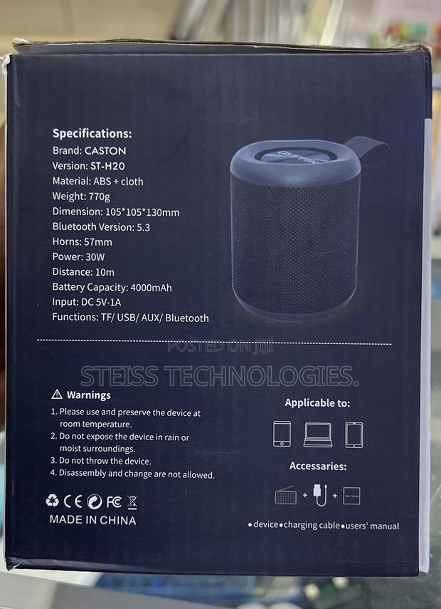 Caston Portable Bluetooth Speakers. - thumbnail 3