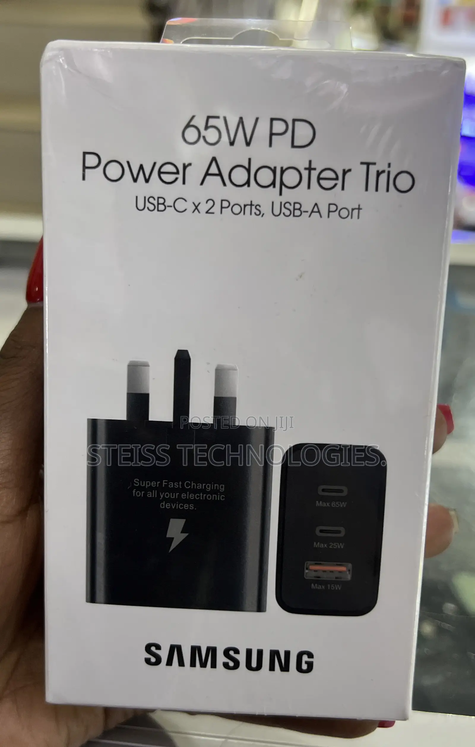 65watt PD Power Adapter Charger.