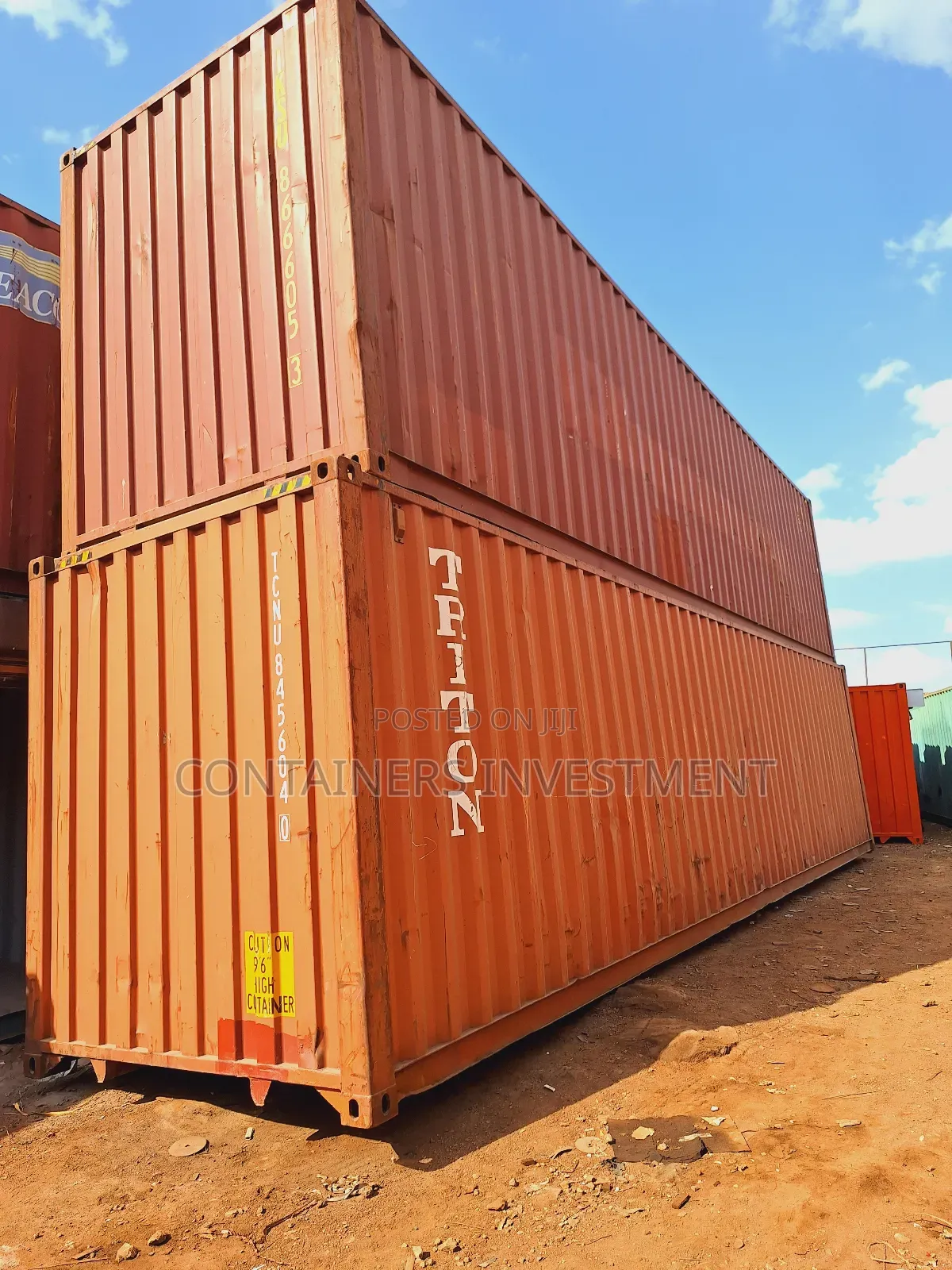 40ft Empty Containers- Well Documented, Legit Supplier.