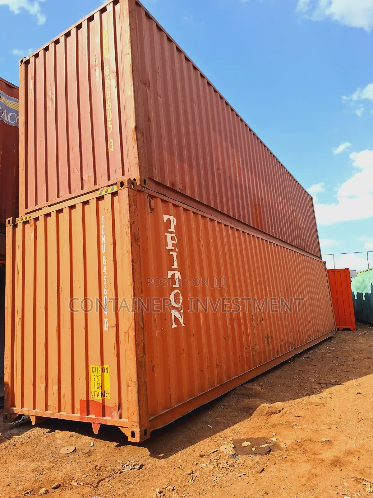 40ft Empty Containers- Well Documented, Legit Supplier.
