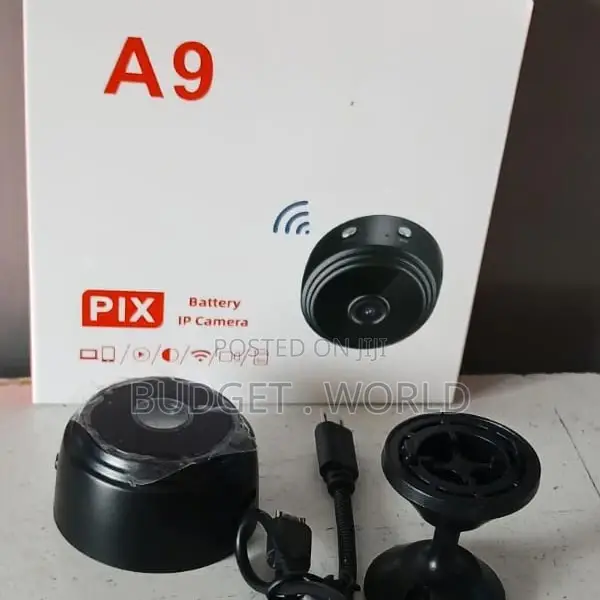 A9 Mini Wifi Security CCTV Camera Ios and Android Compatible