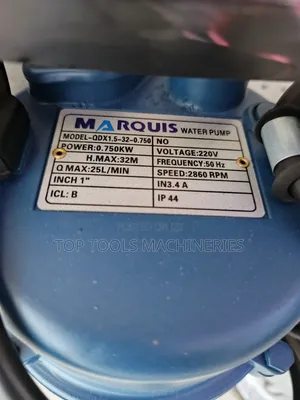 Marquis 1hp Submersible Pump 32m Head