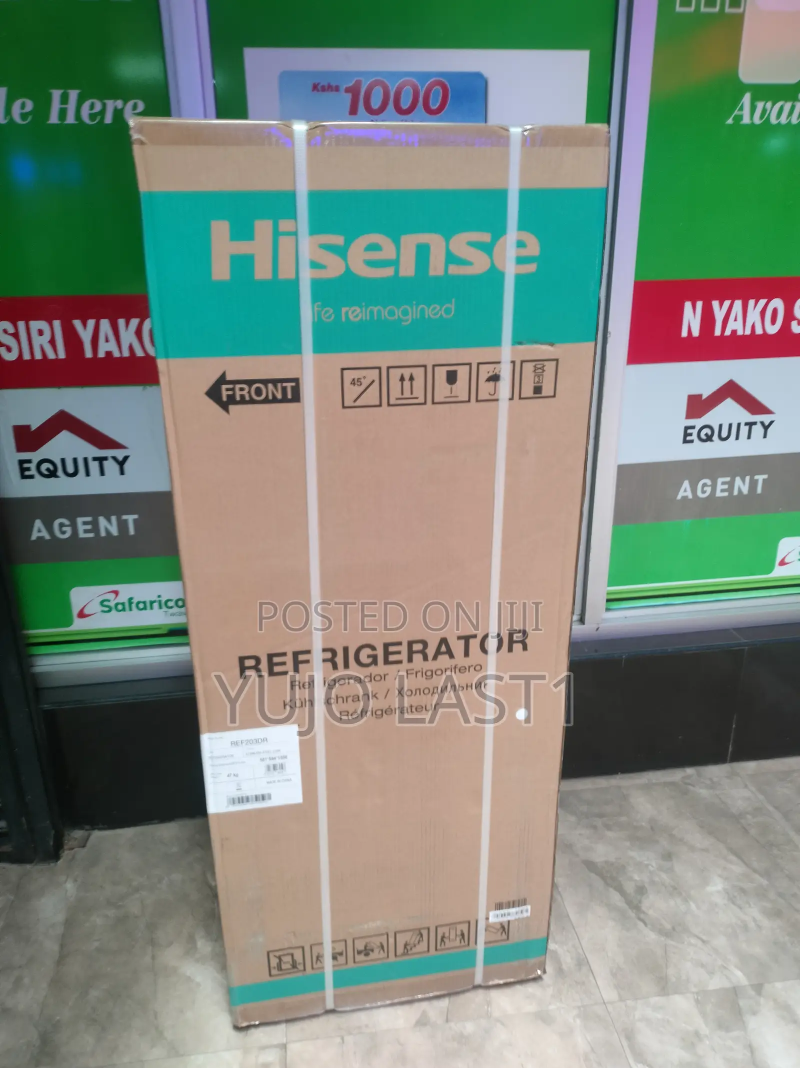Hisense Ref203dr 203l Double Door Fridgeiblack|Si