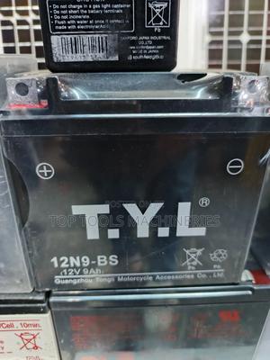 TYL 9ah 12V Motorbike Battery - thumbnail 2