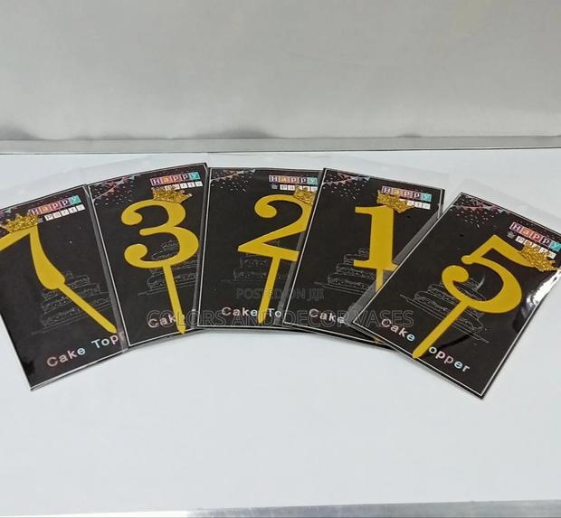 Numbers for Birthday Cakes