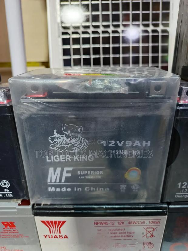 Liger King 9ah 12V Motorbike Battery